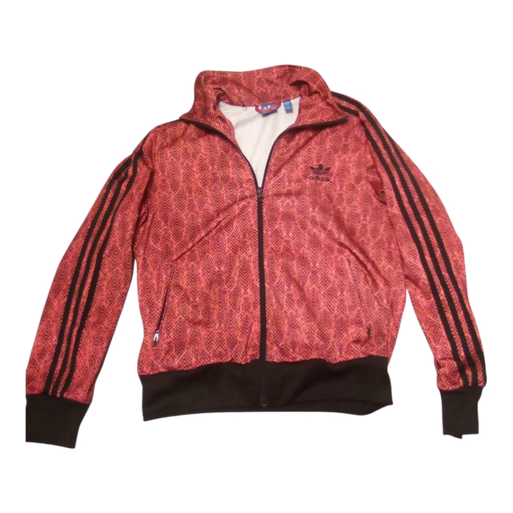 RARE Women's Adidas Originals Snakeskin Firebird Track Jacket
